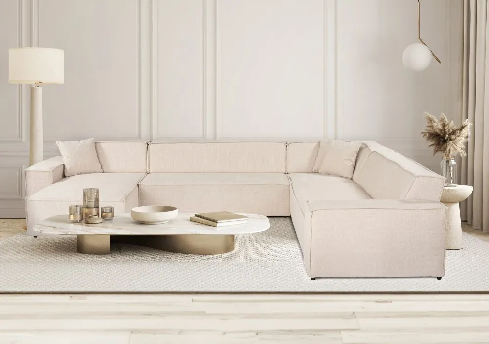 Ugaona garnitura Puzzle Corner (Chl 02 C 2R) Beige