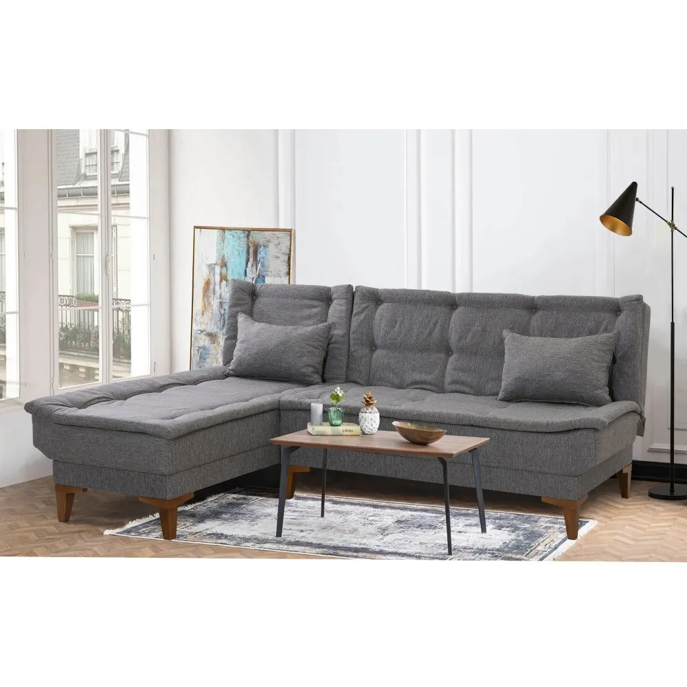 Ugaona garnitura Santo Left Dark Grey