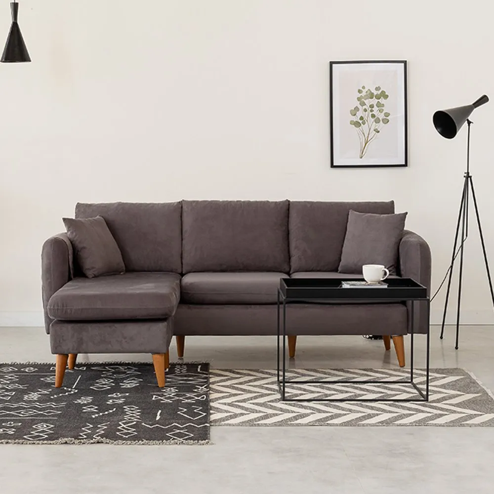 Ugaona garnitura Sofia Corner Left Anthracite