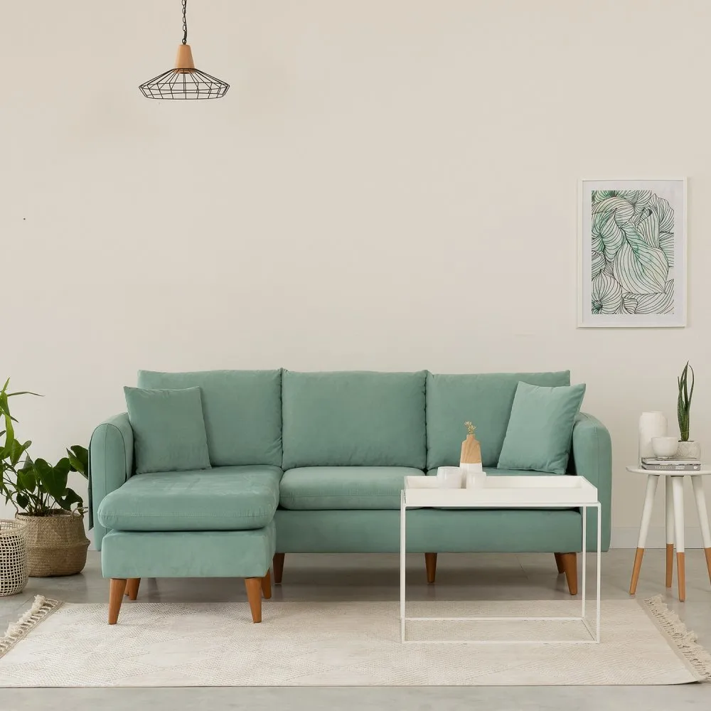 Ugaona garnitura Sofia Corner Left Sea Green