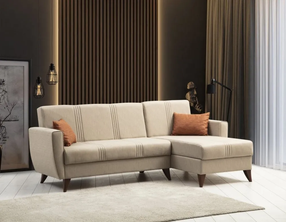 Ugaona garnitura Zaden Beige