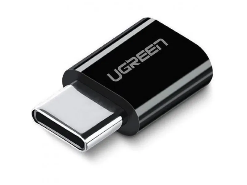 Adapter USB Tip C na Mikro US157 crni (30391)