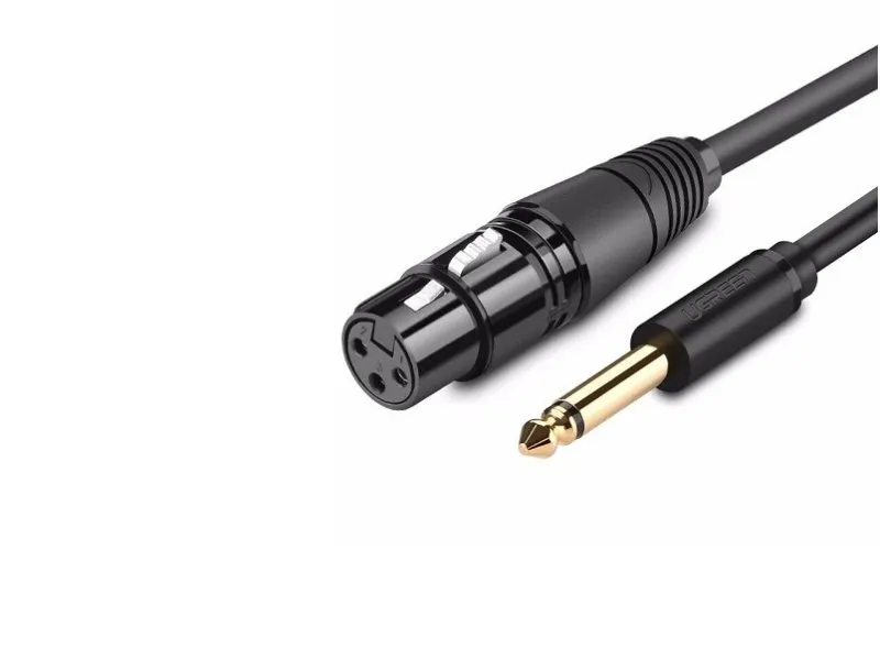 AV131 kabl za mikrofon 6.35mm M na XLR 5m