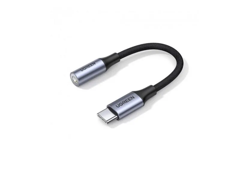 AV161 USB-C na 3.5mm M/F kabl 10cm