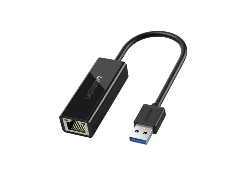 USB 3.0 na RJ45 adapter CR111 crni