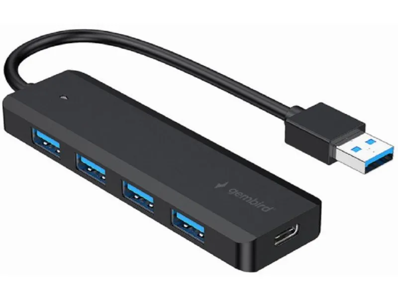 UHB-U3P4P-02 Gembird 4-port USB 3.1 + USB-C za napajanje HUB