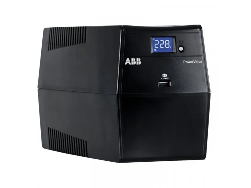 UPS ABB 11LI Up 1000VA 600W/Simulated Sine Wave/6 x IEC 320 C13 USB i RS232