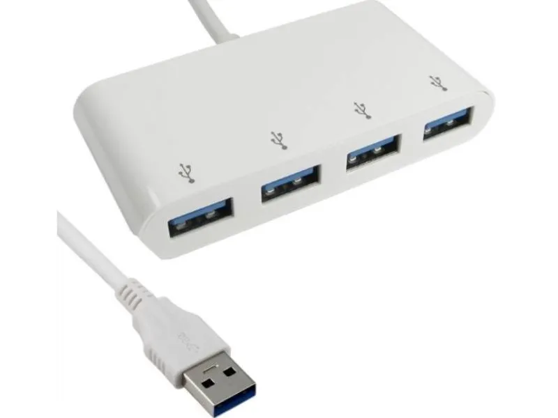 USB 3.0 HUB 4port beli