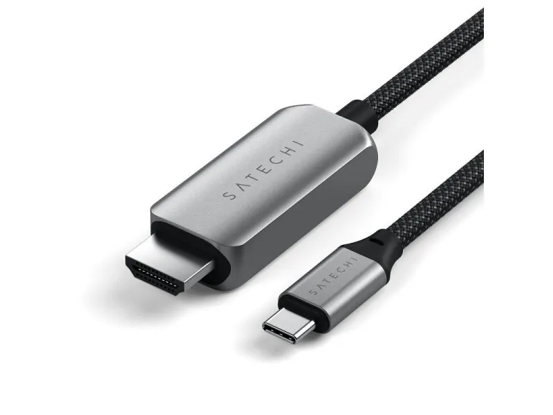 USB-C na HDMI 2.1 1.8m Space Sivi Kabl