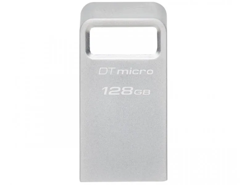 128GB DataTraveler Micro USB 3.2 flash DTMC3G2/128GB srebrni