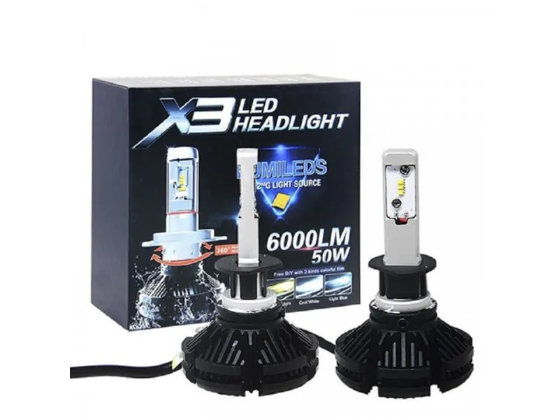 LED sijalice H1 6000lm 50W par