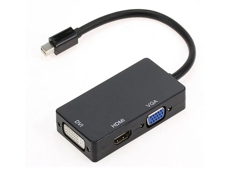 Mini DisplayPort na HDMI+VGA+DVI DHV-59 54-708