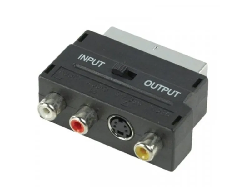 Skart adapter na 3RCA sa prekidačem In/Out S3 (0SA001)