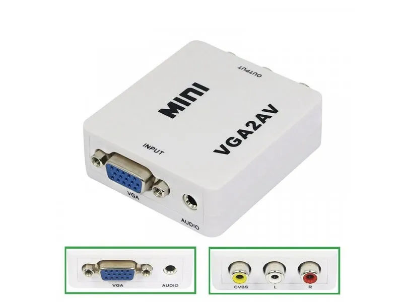 VGA na AV konvertor MVA-1 105-52