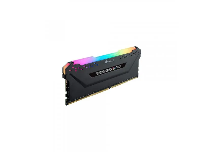 VENGEANCE® RGB PRO 32GB (2 x 16GB) DDR4 DRAM 3200MHz C16 Memory Kit — Black CMW32GX4M2E3200C16