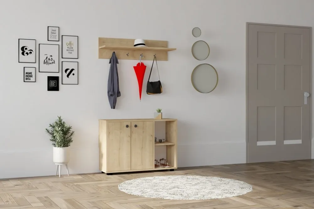 Venom Sapphire Oak (cipelarnik + čiviluk)