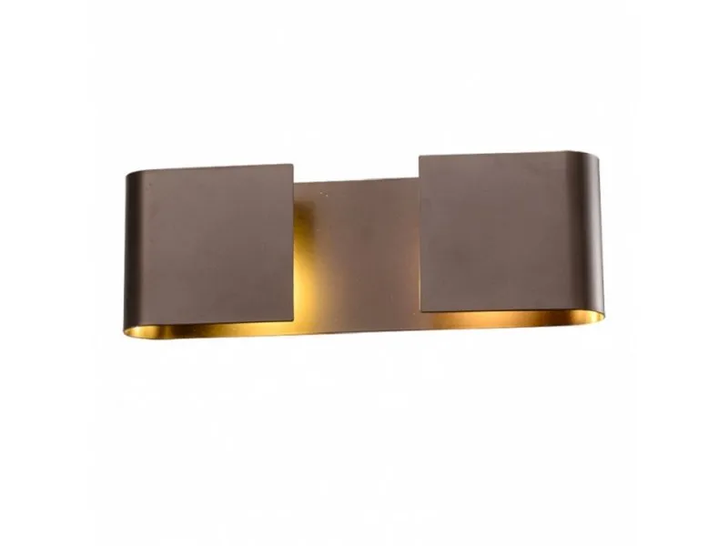 446 lampa 2*G9 Braon WENGE