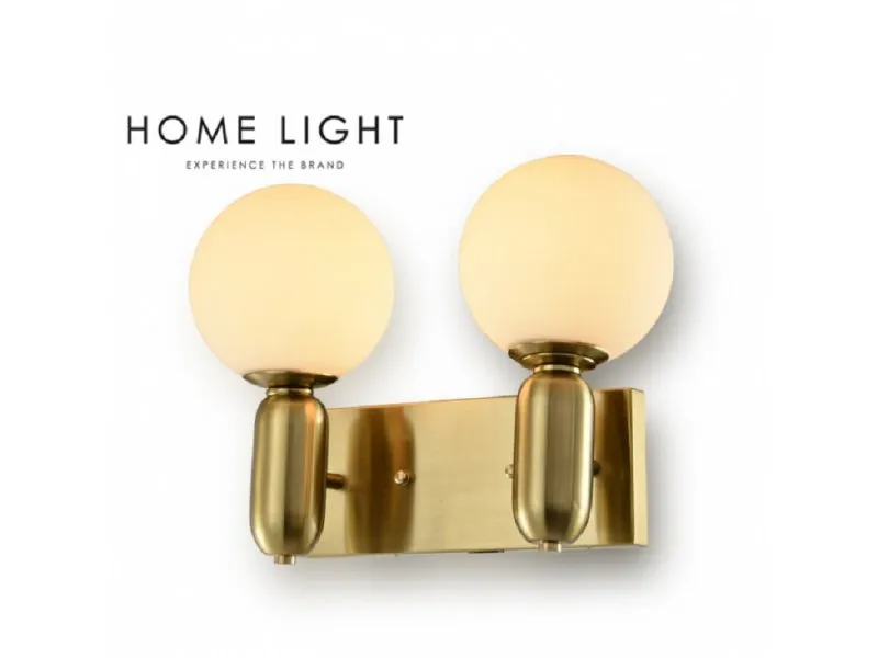 451 ZIDNA LAMPA 2*E14 MESING