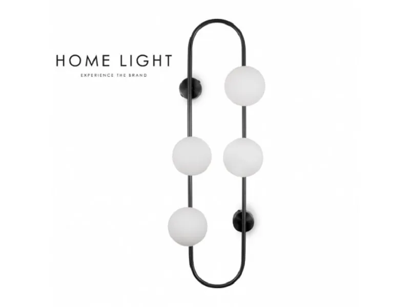 579 Zidna lampa 4*G9 Crna
