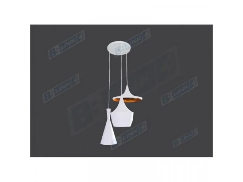 66 Luster 3*E27 White