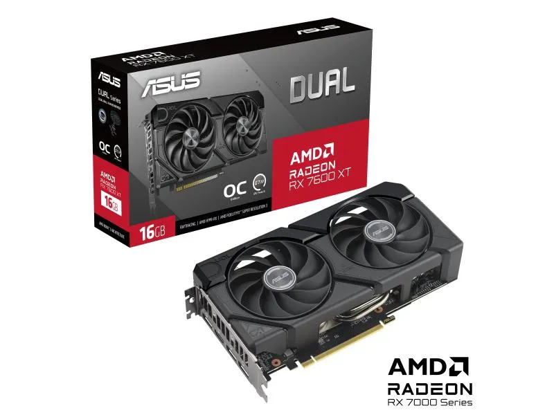 VGA DUAL-RX7600XT-O16G