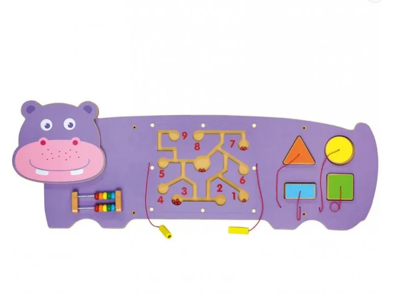 Viga grafomotorička tabla - hippo