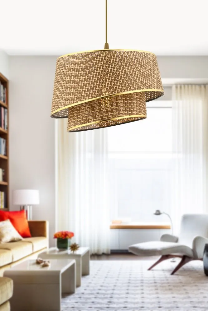 Visilica Barette Hazeran Beige Gold