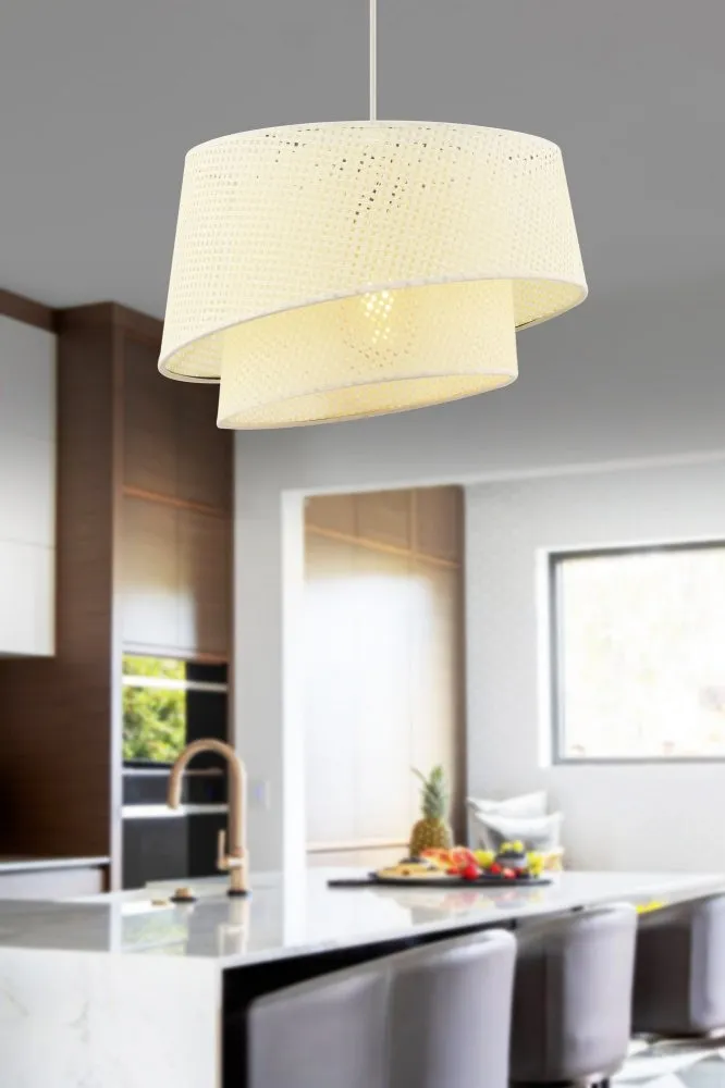 Visilica Barette Hazeran White