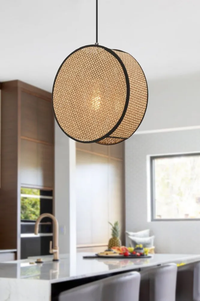 Visilica Big Drum Beige Black