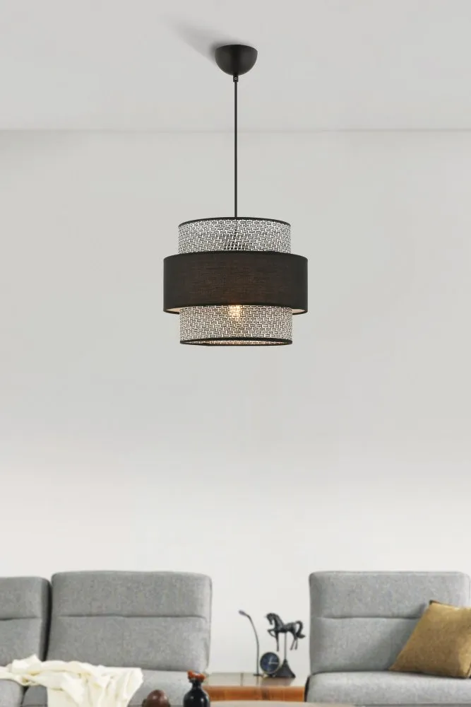 Visilica Cascade Grey Black