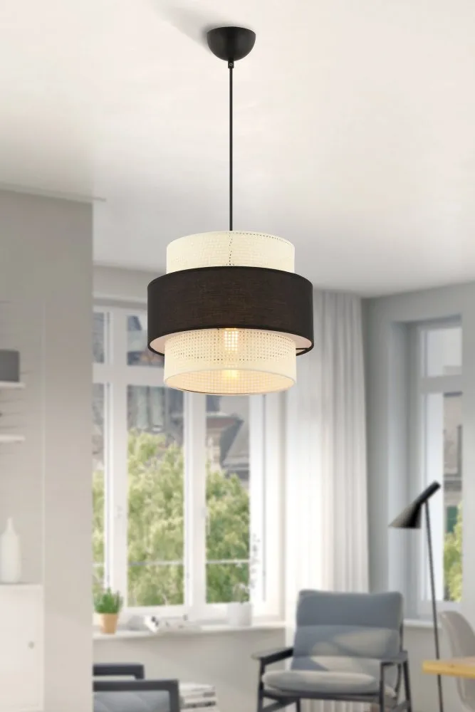 Visilica Cascade White Black