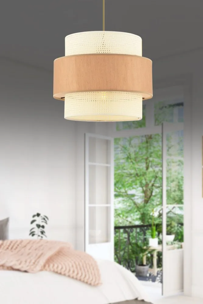 Visilica Cascade White Brown