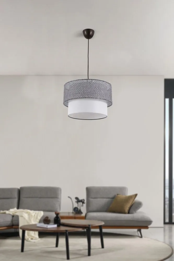 Visilica Coral Grey White