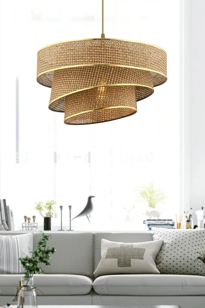 Visilica Couper Hazeran Beige Gold