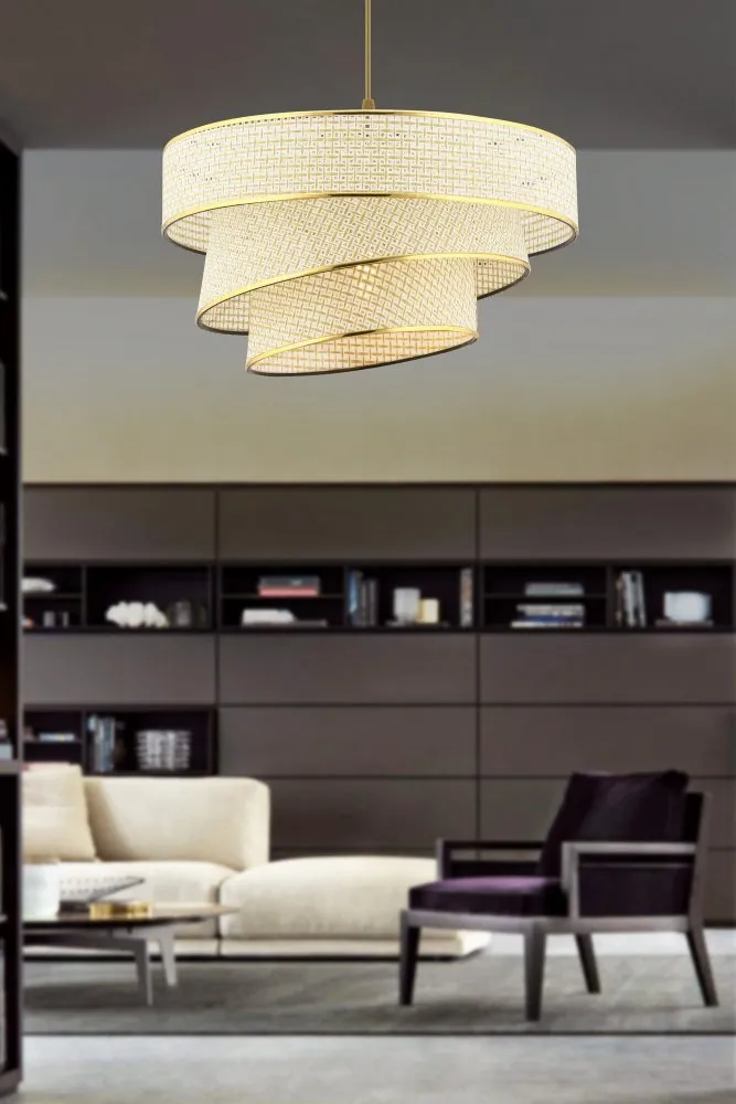 Visilica Couper Hazeran Cream Gold