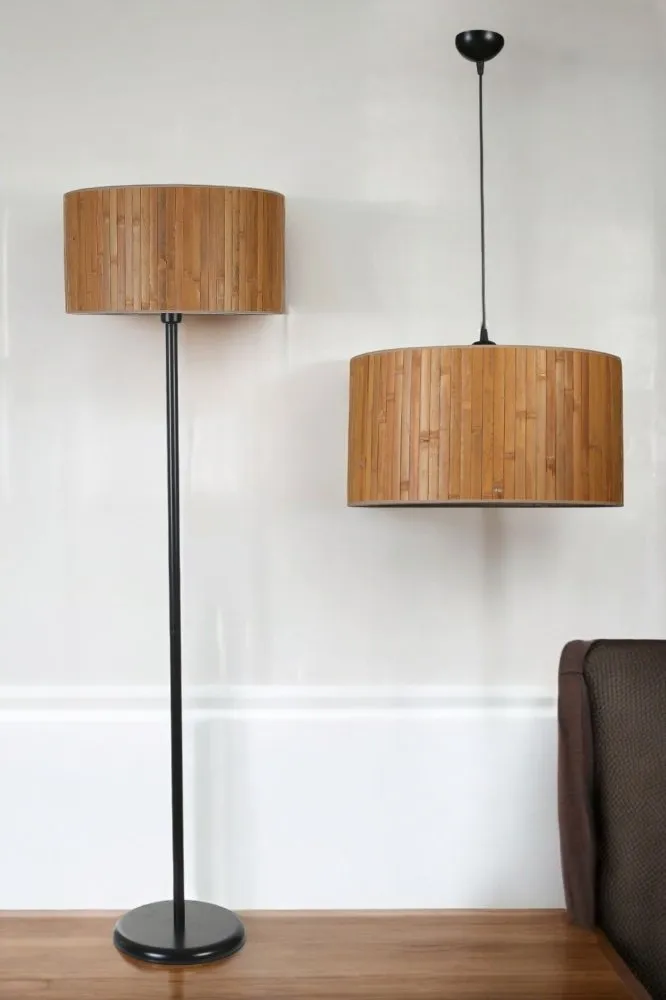 Visilica i podna lampa Bambu 01 846STL6103