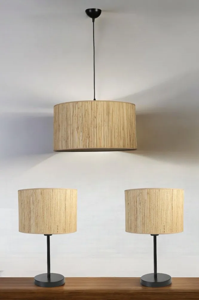 Visilica i stone lampe Bambu 010 846STL6122