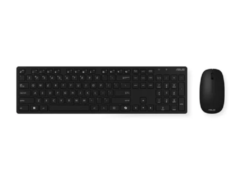 W5000 Wireless US tastatura + miš crna