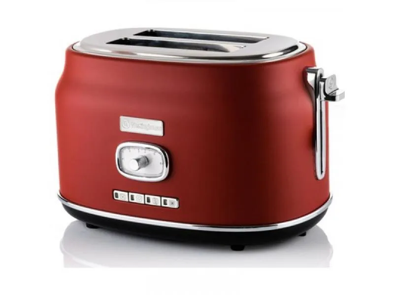 Retro toster 2 parceta, crveni, WKTTB857RD