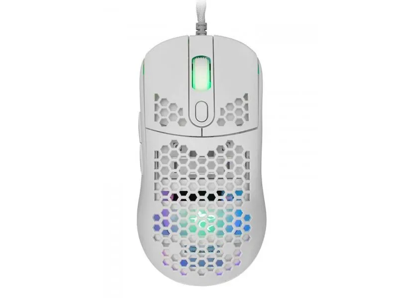 Gejmerski miš Galahad GM5007 White RGB