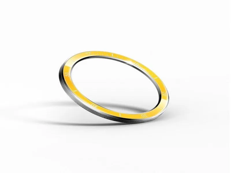 Watch Bezel Chrome Yellow