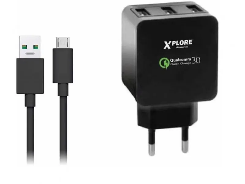 USB brzi punjač+MicroUSB XP286
