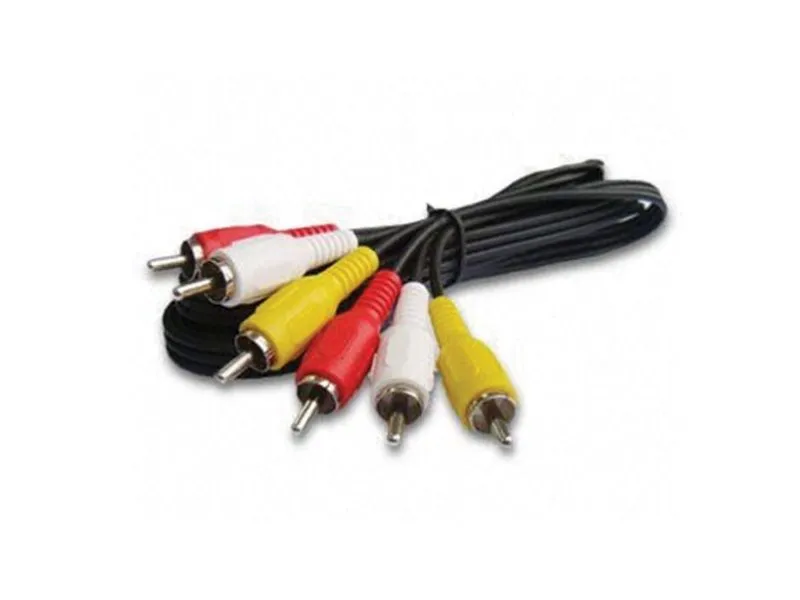 3RCA na 3RCA 1,5m Audio-Video Kabl M-M/1x video+2x mono audio konektori