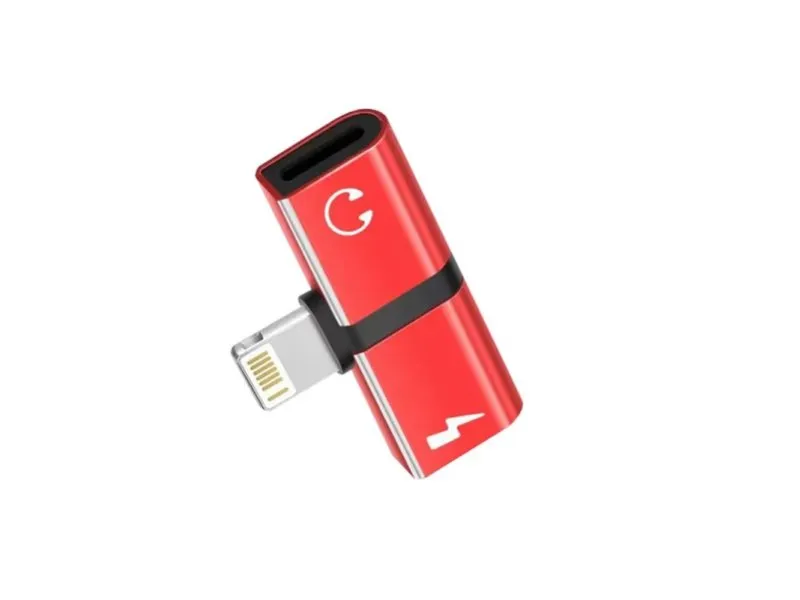 Xwave Adapter Lightning na 2xTip-C,žensko-muški,red