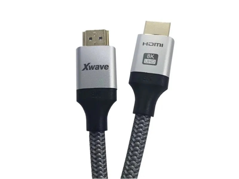 Kabl HDMI 2.1 8K 1.5m HDR,upleten,30AWG,golden plate,blister