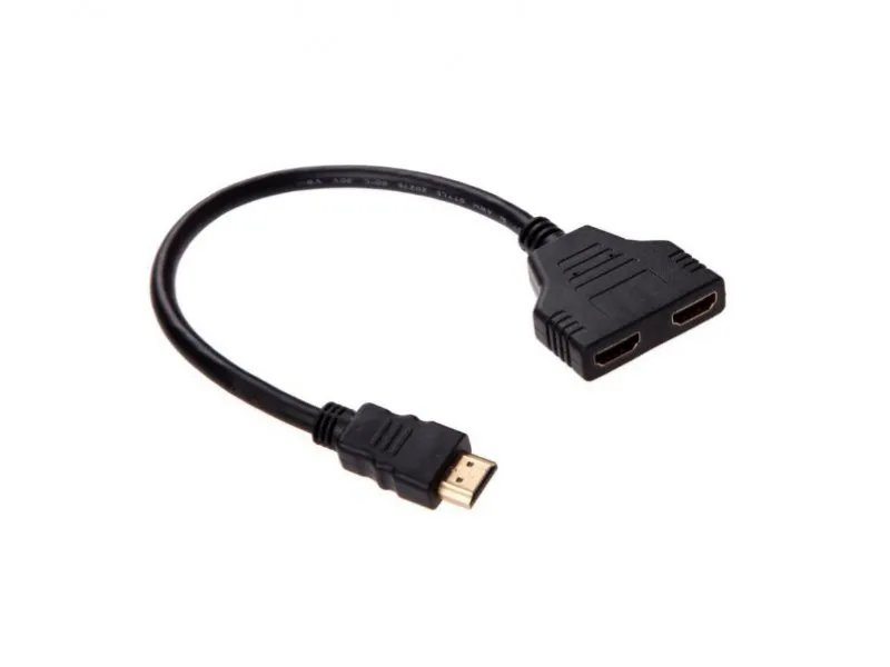 SPLITER ZA 1 HDMI MUŠKI NA 2X HDMI ŽENSKI