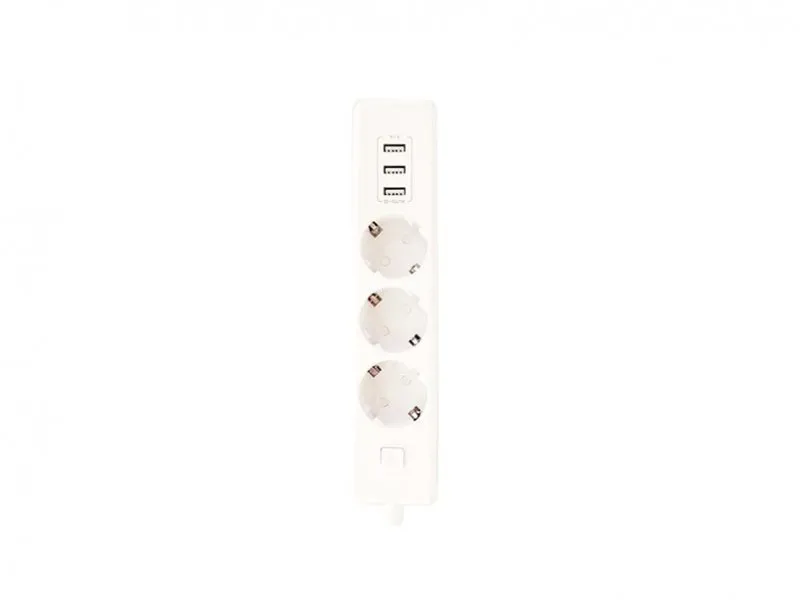 Xwave Produžni naponski kabal sa 3 uticnice +3 x USB ,duzine 1.8m