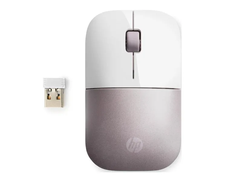 Z3700 Wireless Mouse Pink White (4VY82AA)