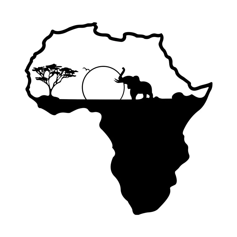 Zidna dekoracija African 1
