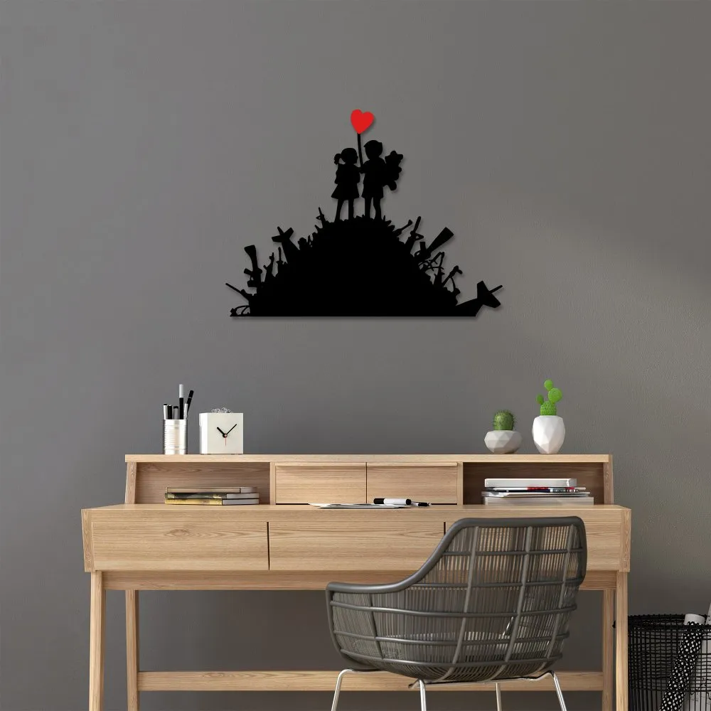 Zidna dekoracija Banksy 1